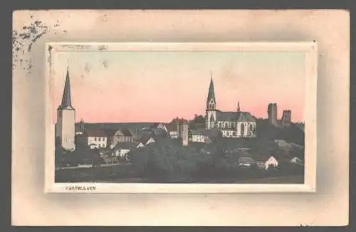 141739 AK Kastellaun Castellaun 1908 Hunsrück