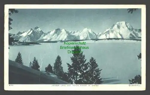 142309 AK Moran USA 1937 Jackson Lake Grand-Teton-Nationalpark Wyoming