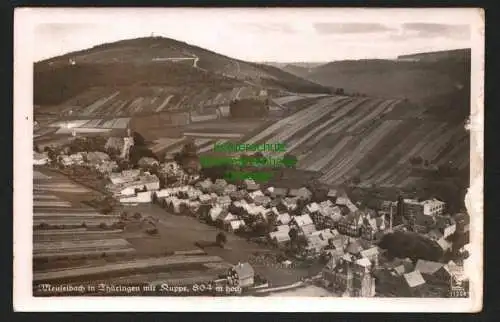 143165 AK Meuselbach Luftbild um 1935 Thüringen