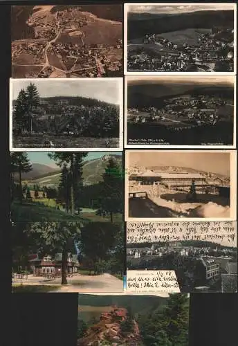143168 9 AK Oberhof Thüringen Luftbild Fliegeraufnahme um 1935 Wandelhalle