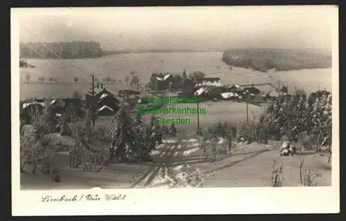 143292 AK Limbach Thür. Wald Winterbild 1953