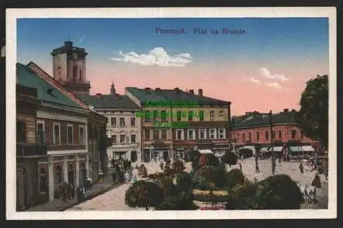 143330 AK Przemysl 1916 Plac na Bramie