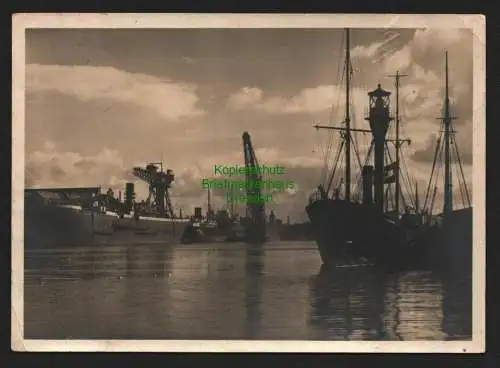 143643 AK Kiel Fotokarte Blick auf die Hörn 1930