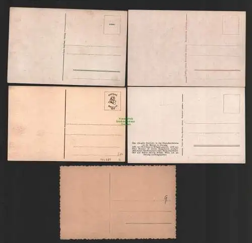 144789 5 AK Danzig Jüngstes Gericht im Artushof um 1910 - 1930