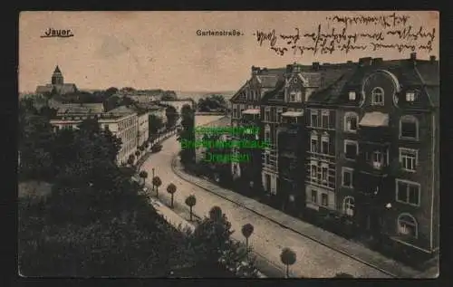 145226 AK Jawor Jauer Schlesien um 19118 1920 Gartenstraße