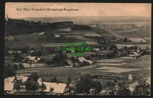 146639 AK Bad Obergrenzdorf an der Tafelfichte Isergebirge Strassberg Bergstrass