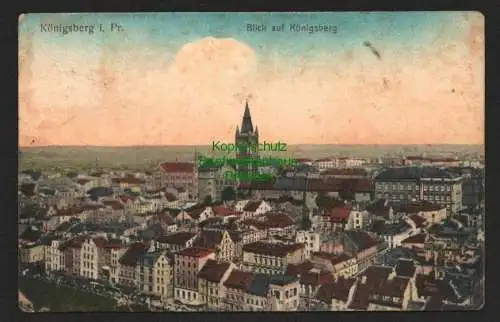 146410 AK Königsberg i. Pr. Panorama 1921