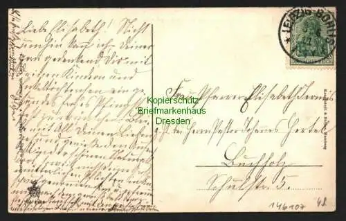 146107 AK Leipzig 1911 neue Ville auf dem ehemaligen Gohliser Exerzierplatz