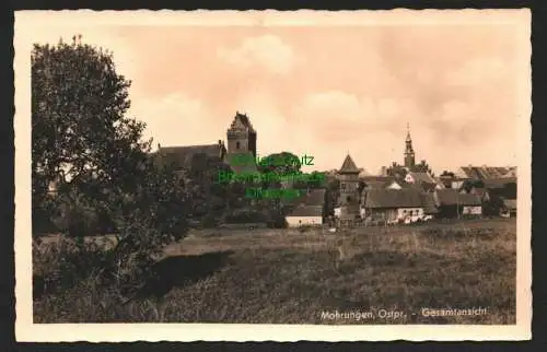 146414 AK Mohrungen Ostpreußen Morag Fotokarte 1941