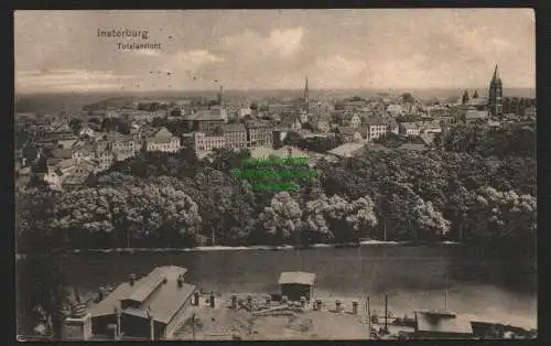 146845 AK Insterburg Ostpreußen 1916 Feldpost Reserve Hilfs Lazarett