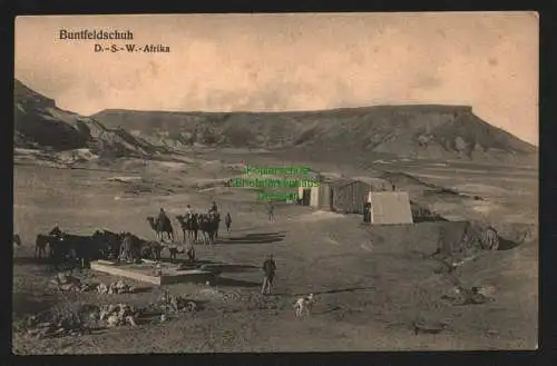 146766 AK Buntfeldschuh DSW Deutsch Südwestafrika 1911