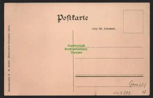 147583 AK Garnsdorf bei Saalfeld um 1910 Hotel Bellevue