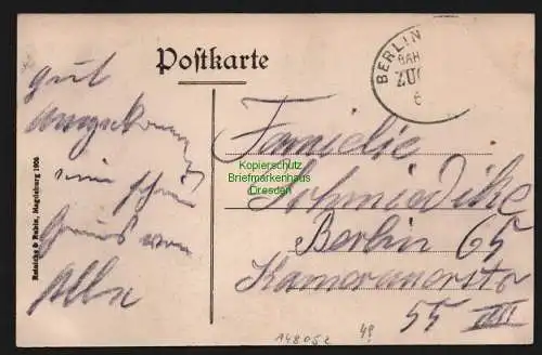 148052 AK Swiebodzin Schwiebus 1906 Linden Platz