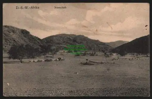 147945 AK DSW Deutsch Südwestafrika Norechab Verlag Hubrich Lüderitzbucht 1908