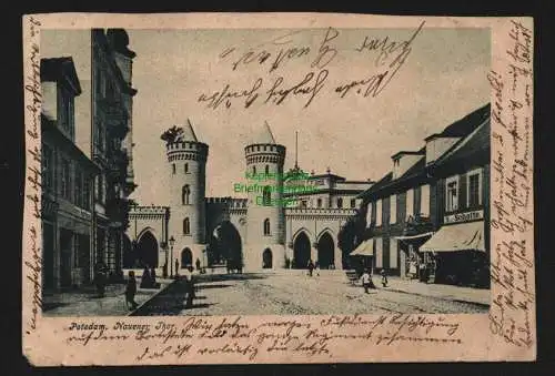 148372 AK Potsdam Nauener Tor 1907