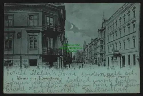 148317 AK Königsberg Ostpreußen 1898 Kneiphof Langgasse
