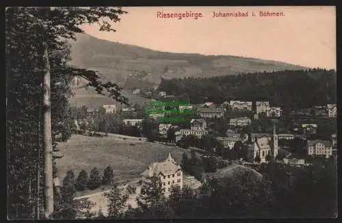 149321 AK Riesengebirge Johannisbad in Böhmen um 1910
