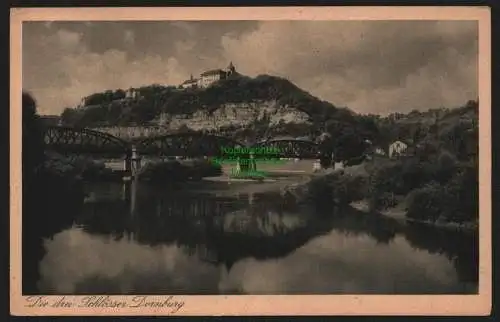 149661 AK Kahla Land 1932 Schlösser Dornburg Saale Landpoststempel Seitenroda