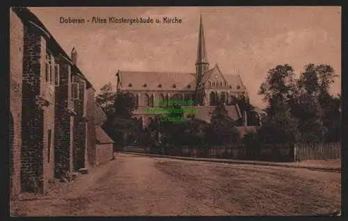149530 AK Doberan Altes Kloster Kirche um 1920