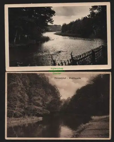 149401 2 AK Himmelpfort Woblitz Kr. Gransee um 1930, 1957