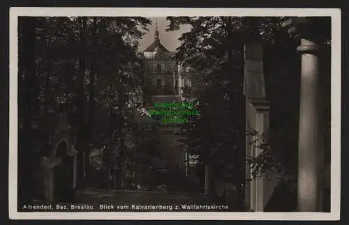 149730 AK Albendorf Bez. Breslau Wallfahrtskirche um 1930