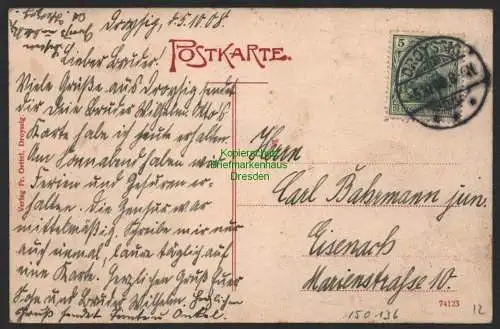 150136 AK Schloss Droyßig 1908