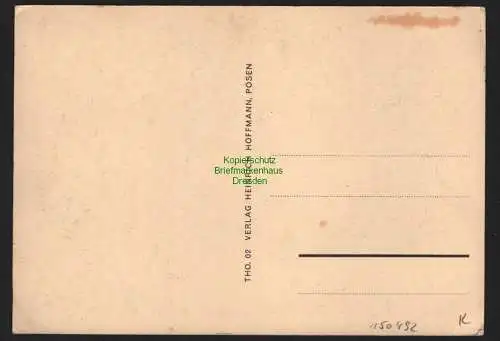 150492 AK Thorn Torun um 1940 Durchblick auf die Johanniskirche