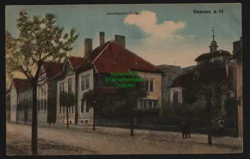 150662 AK Seesen a. H. Jacobsenschule Synagoge um 1920