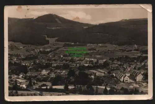 150883 AK Zella Mehlis Thür. Wald 1957 Fotokarte Panorama