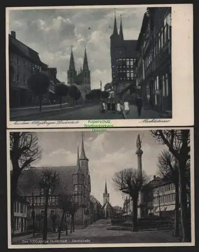 151190 2 AK Das 1000jährige Duderstadt 1941 Marktstrasse