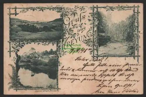 151871 AK Freyung Bayern 1898 Wolfstein Buchbergerleithe Verlag Alphons Adolph