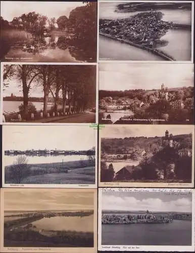 152446 8 AK Ratzeburg Luftbild Abrahamsberg Aussichtsturm 1928 Totale 1927