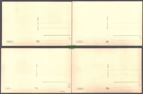 152300 4 AK Insterburg Ostpreußen um 1935 Angerapp Altes Schloss Lutherkirche