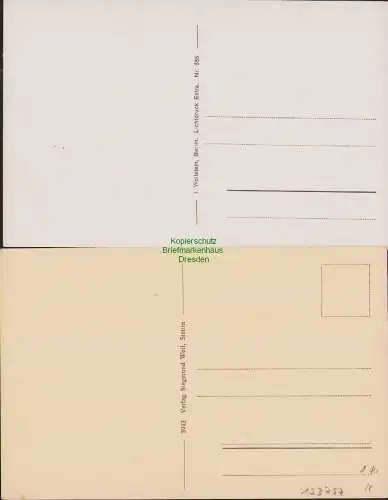 153757 2 AK Ostseebad Swinemünde Osternothafen Leuchtturm Ostmole um 1920