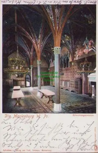 153750 AK Die Marienburg W. Pr. Erholungsremter 1901