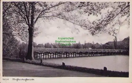 153895 AK Tilsit 1937  Mühlenteichbrücke