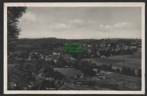 154193 AK Arzberg Oberfranken Landkreis Wunsiedel Bayern Panorama um 1940