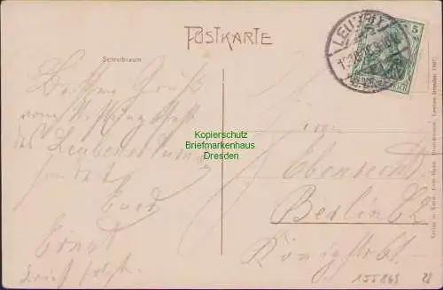 155869 AK Dresden Gasthof Leuben 1907