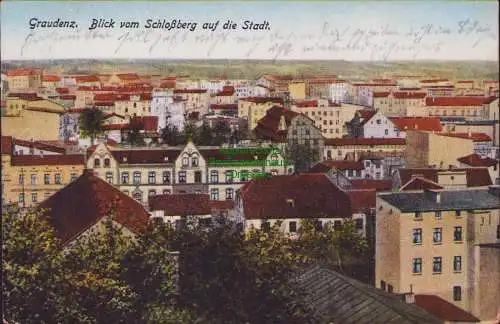 156323 AK Graudenz Grudziadz Westpreußen Kornatowo Kr. Culm 1918