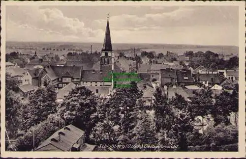 156250 AK Schloßberg Ostpr. Gesamtansicht mit Kirche Gumbinnen 1938