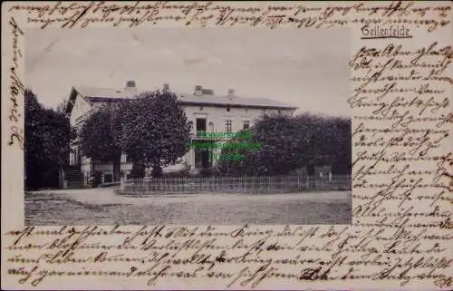 156741 AK Geilenfelde Friedeberg 1914 Verwaltungsgebäude des Rittergut Klettner