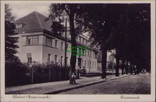 156555 AK Flatow Grenzmark Westpreussen 1939 Finanzamt