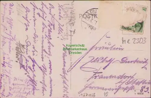 157156 AK Müggenhall Franzburg Amt Richtenberg 1921 Restaurant Zur Erholung