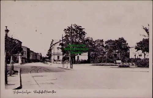156786 AK Hohensalza Westpreußen Inowroclaw 1941 Bahnhofstraße