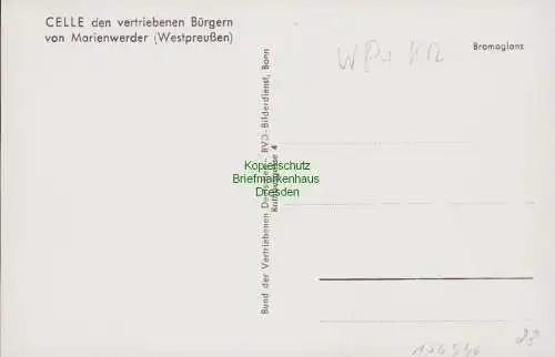 156946 AK Marienwerder Marienburger Straße mit Postamt um 1935