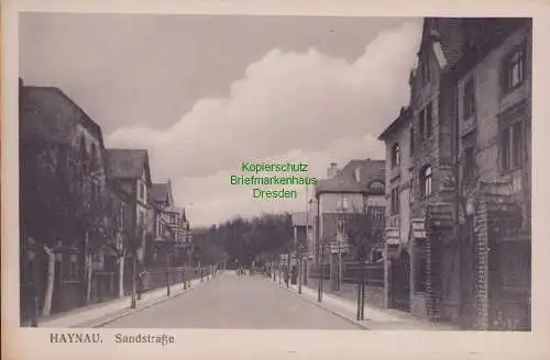 156998 AK Chojnow Haynau in Schlesien um 1920 Sandstraße