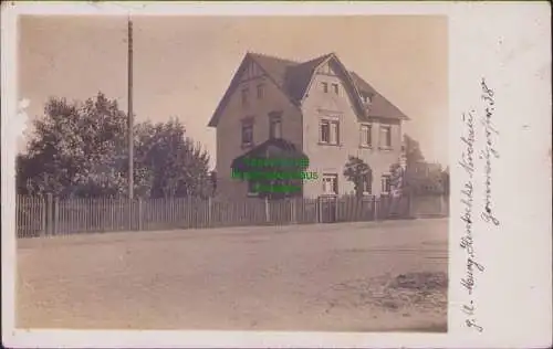 157815 AK Nerchau um 1920 Fotokarte Gornewitzerstraße 38 Hentschke