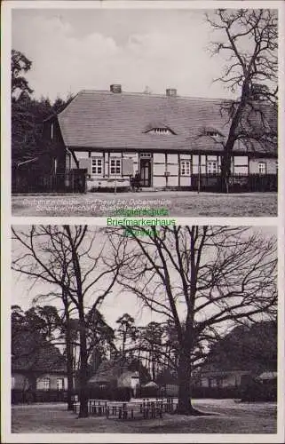 157830 AK Dübener Heide Torfhaus bei Doberschütz 1932 Schankwirtschaft Deutrich