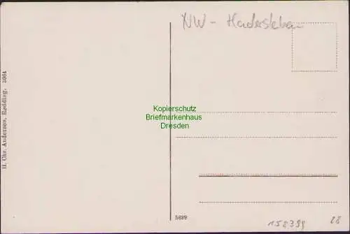 158399 AK Rodding Kommune Rödding 1918 Dorfstraße bei Haderslev Hadersleben