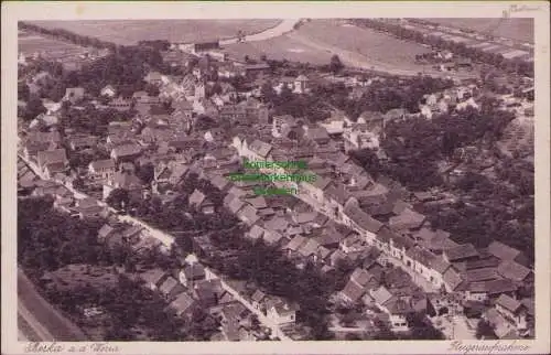 158434 AK Berka Werra Luftbild Fliegeraufnahme 1932